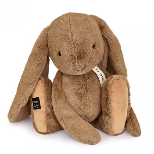 Doudou - kanin 32 cm - hasselnød