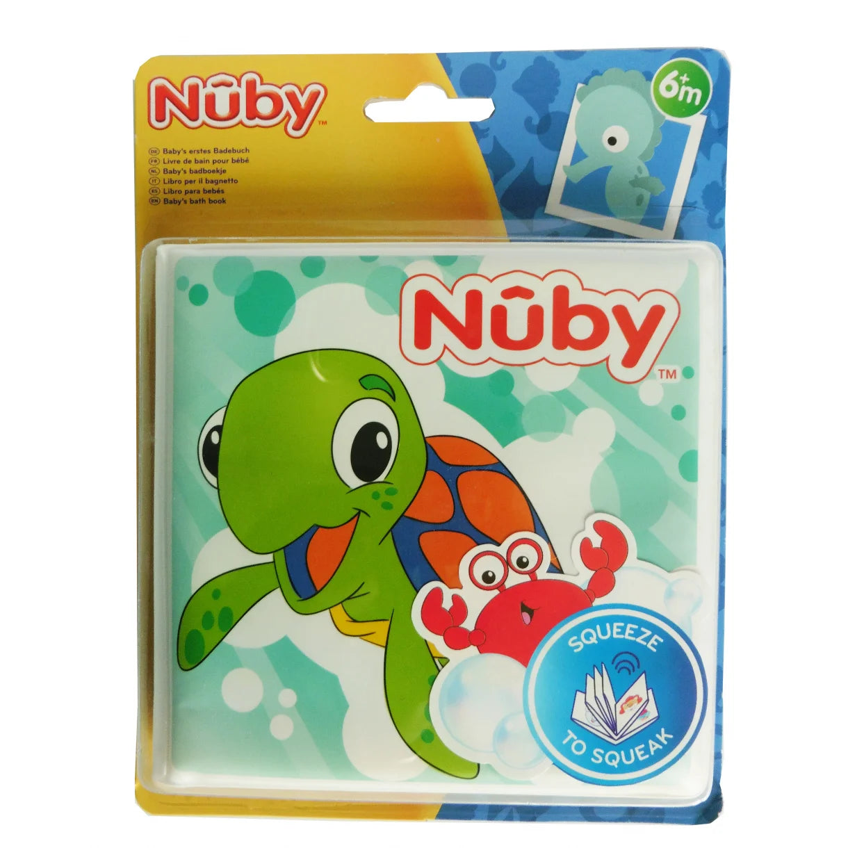 Nuby - badebog - Jungle