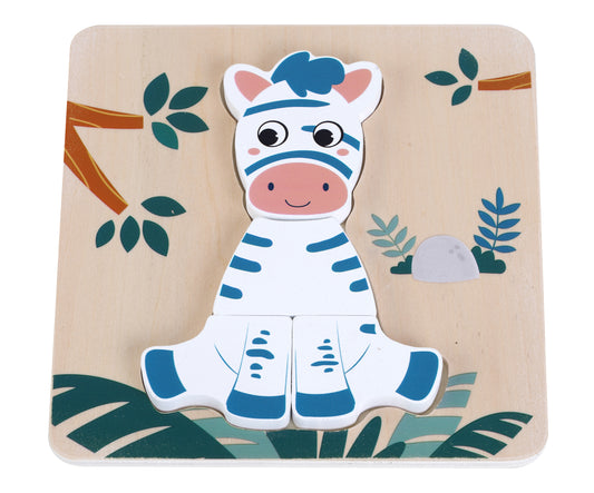Kinder Kids - Puslespil - Zebra