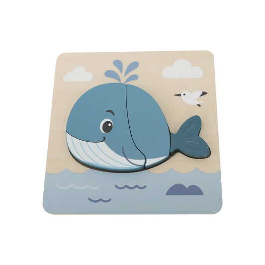 Kinder Kids - Puslespil - hval