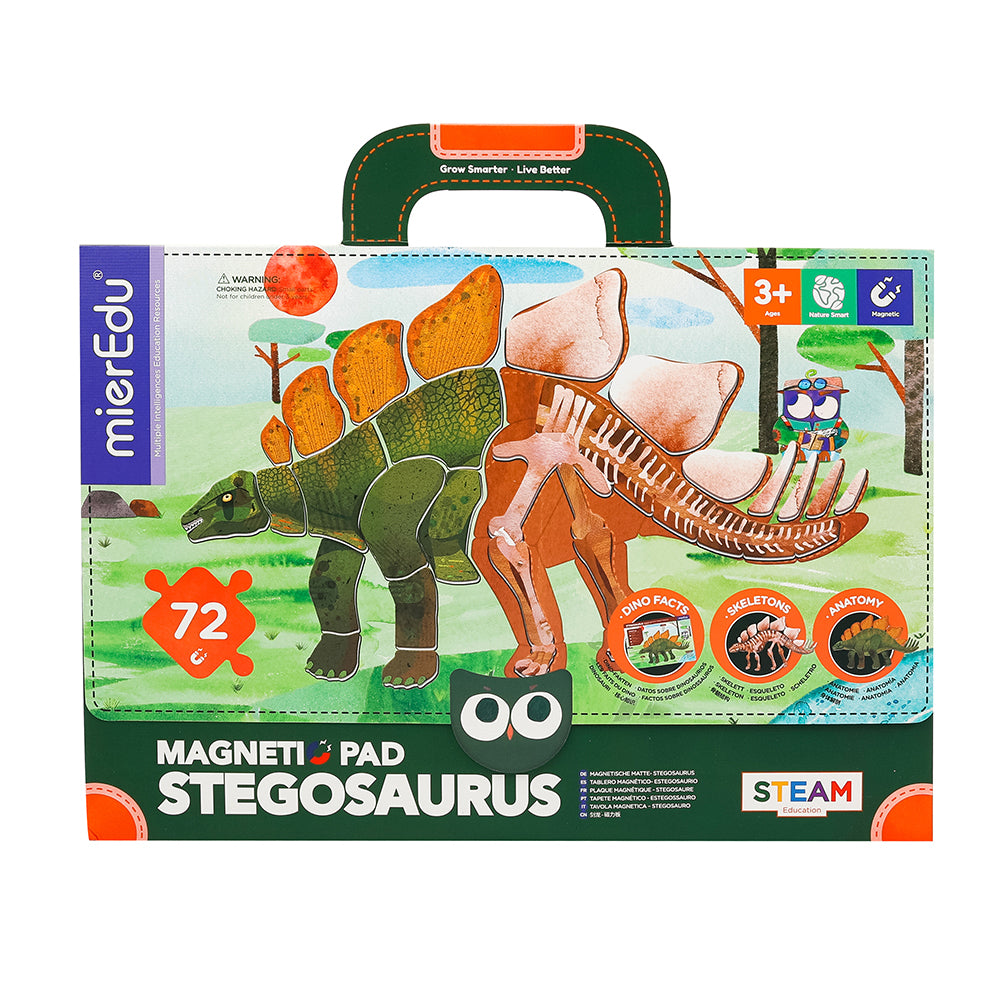 mierEdu - Magnetisk legetavle - Stegosaurus