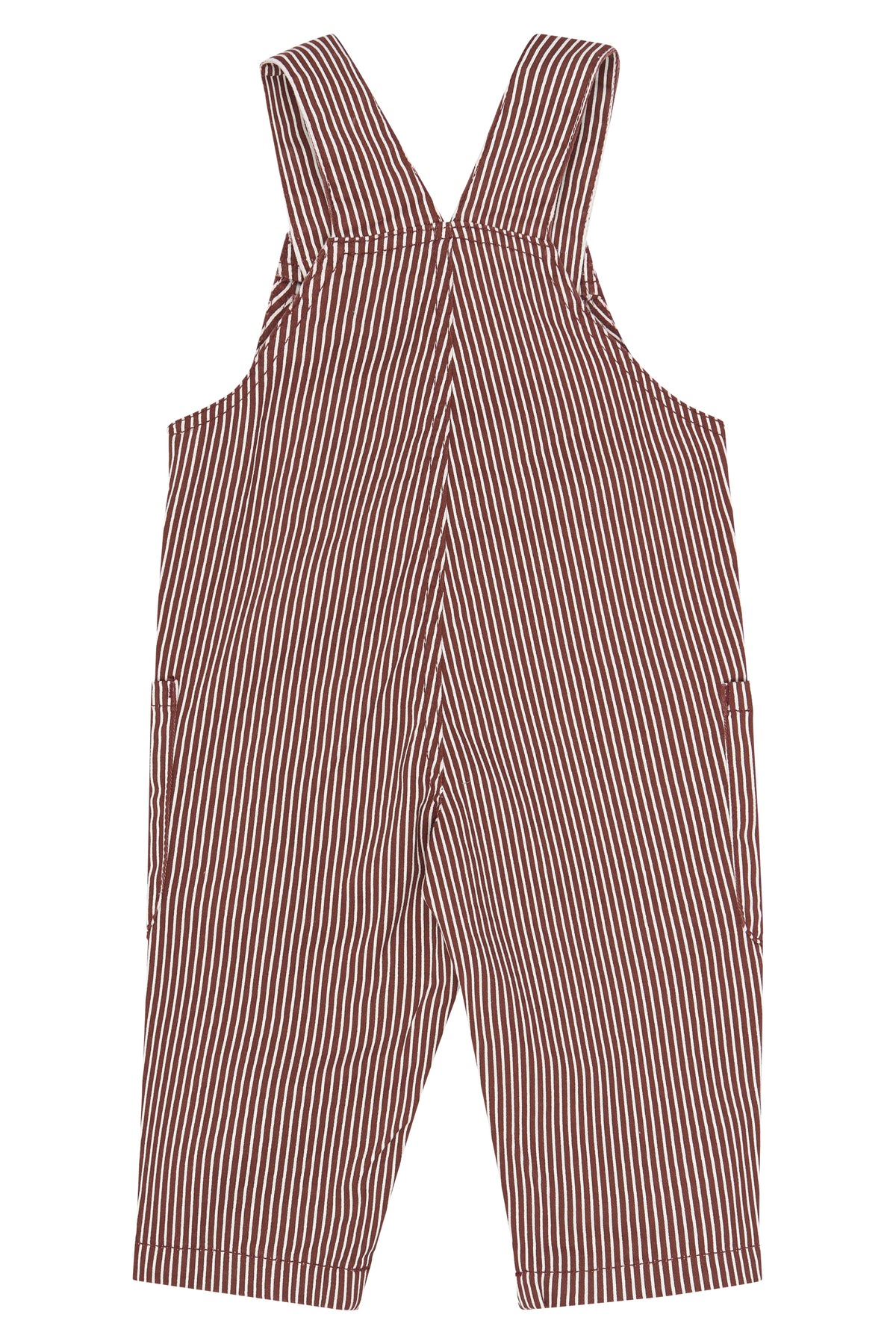 The new sibling - overalls  - syrah striped