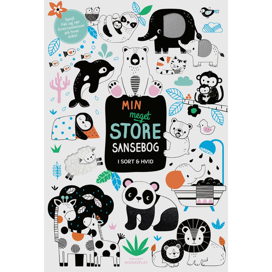 Bog - Min meget store sansebog - I sort & hvid