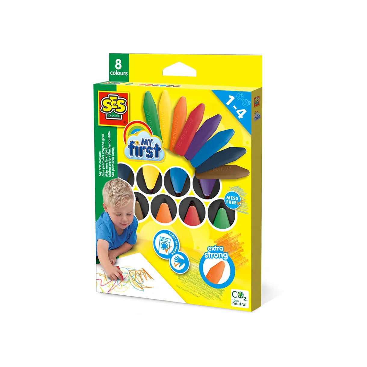 SES Creative - Mine første bivoks farvekridt