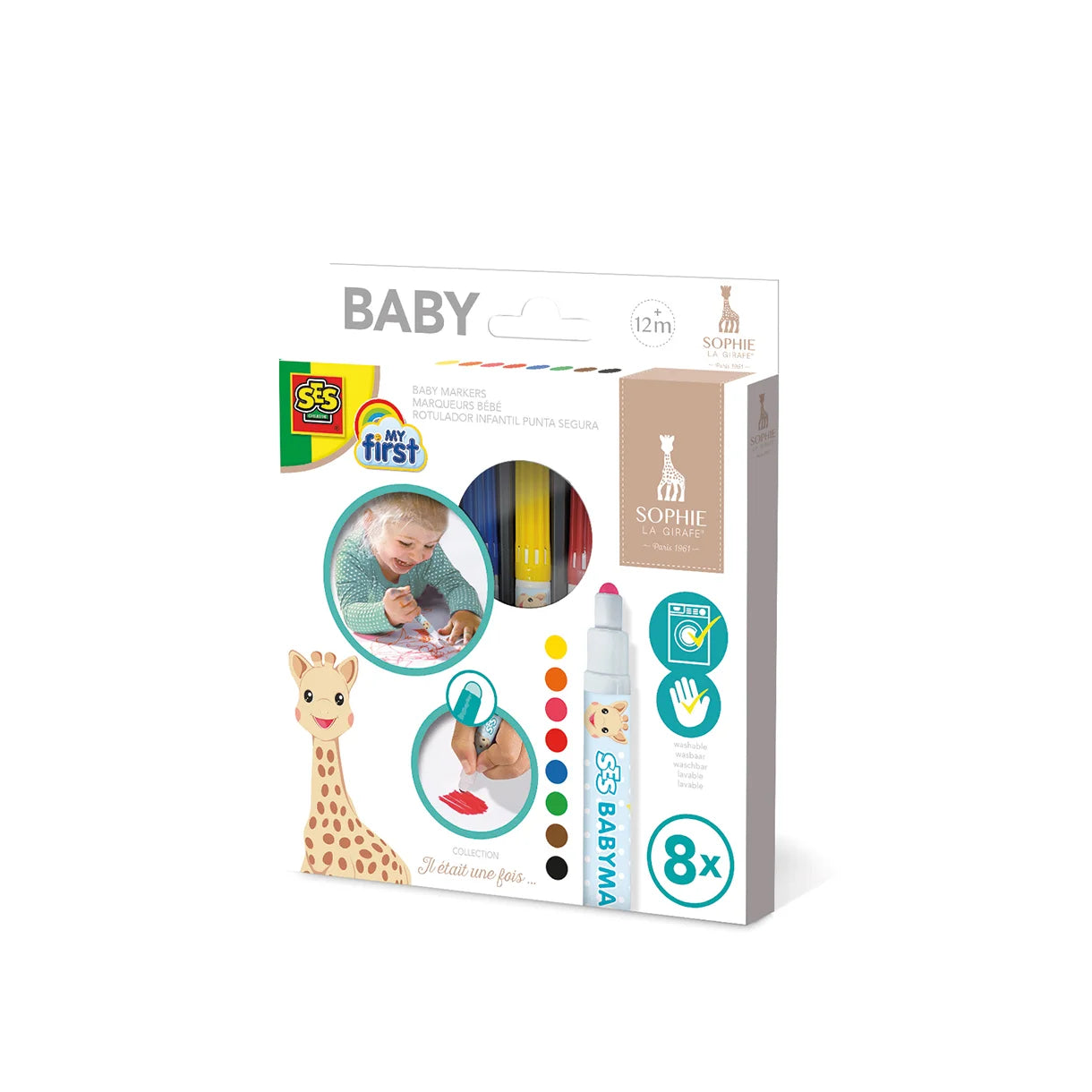 SES Creative - Sophie la girafe - babytuscher