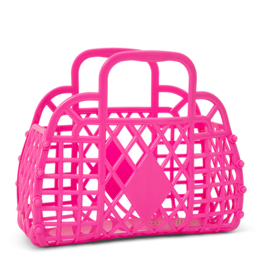 Sun Jellies - mini kurv - Berry Pink