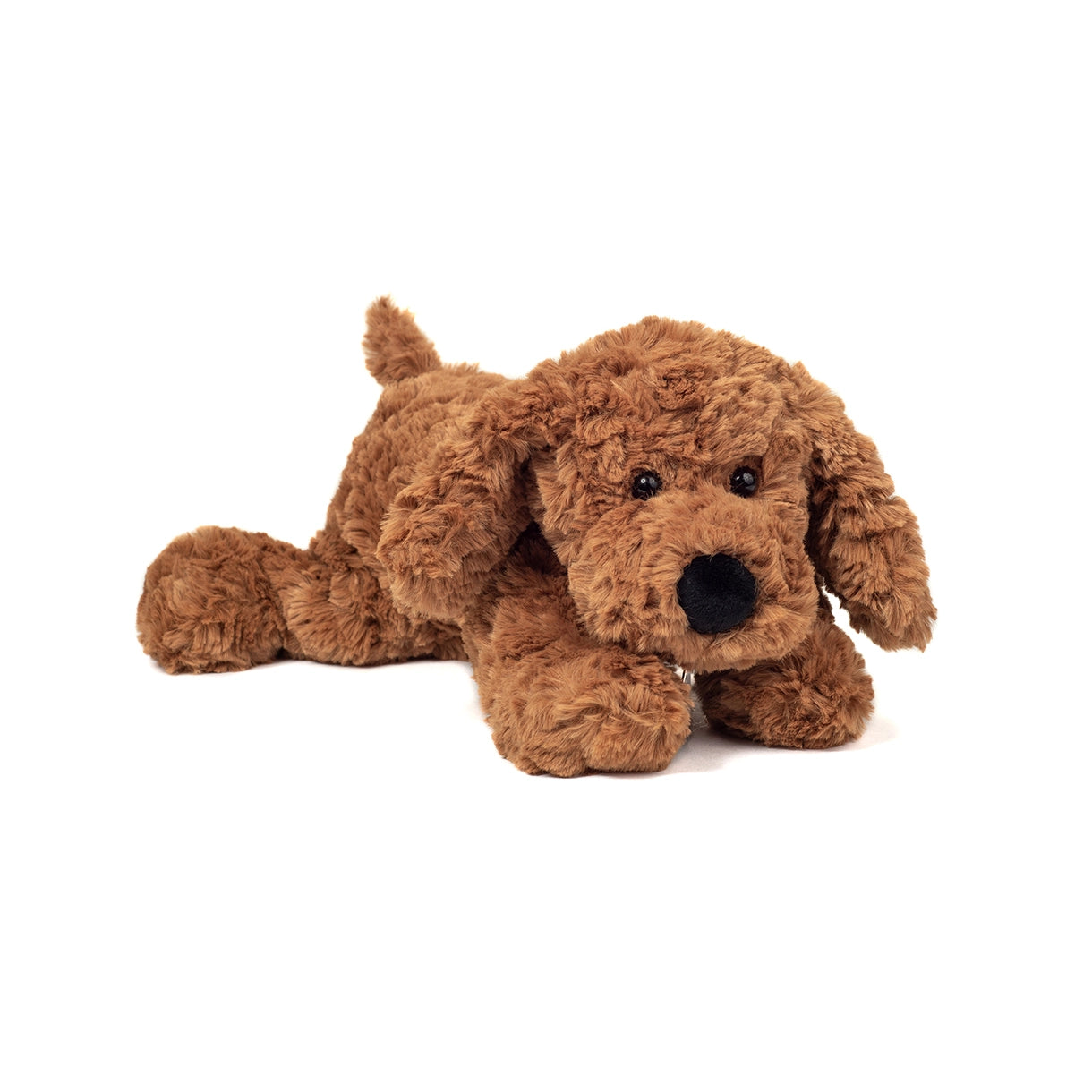 Teddy Hermann - Liggende hund brun 30 cm