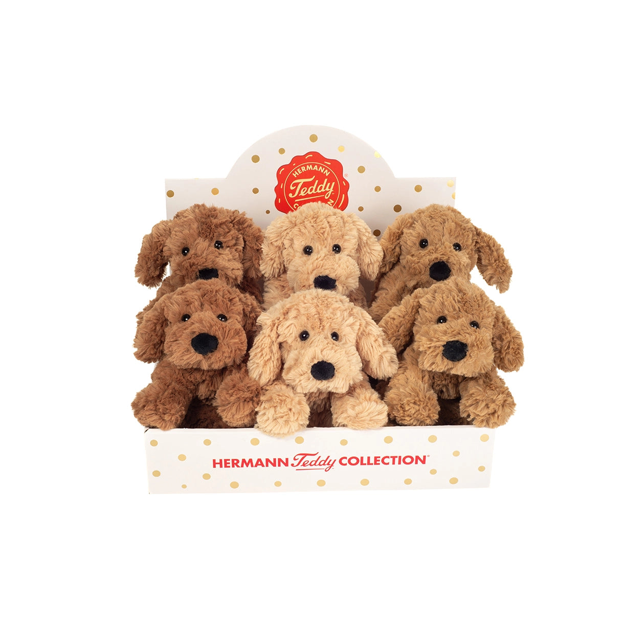 Teddy Hermann - Liggende hund 20 cm