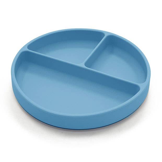 Summerville organic - opdelt tallerken - blue