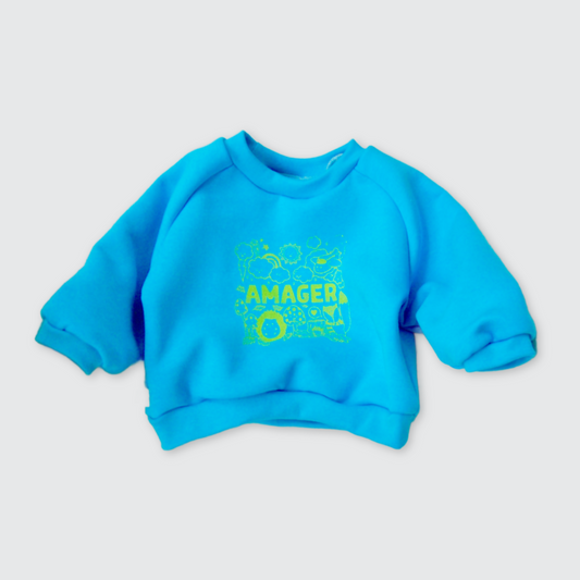 Gavin - Amager sweatshirt - turkis