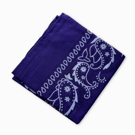 Bandana - lilla - tørklæde