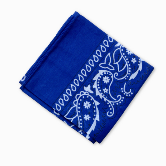 Bandana - mørkeblå - tørklæde