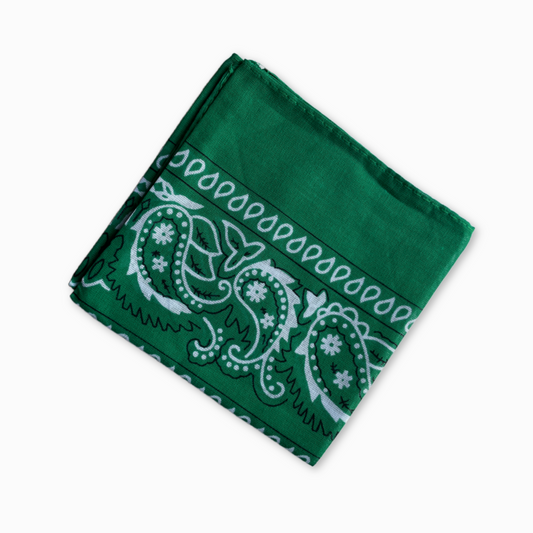Bandana - mørkegrøn - tørklæde