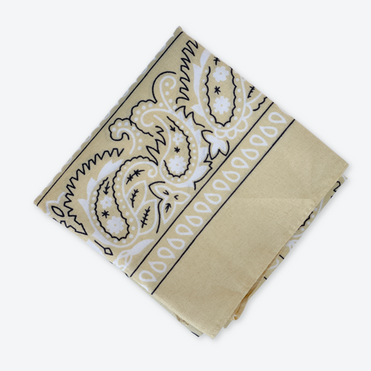 Bandana - tørklæde - beige