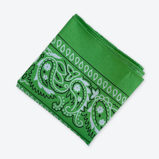 Bandana - tørklæde - grøn