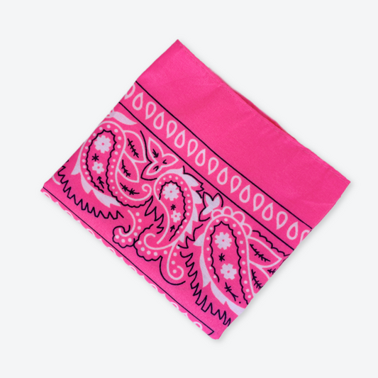 Bandana - tørklæde - neon pink