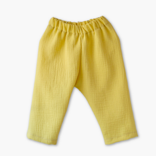 Gavin - bukser - pastel gul