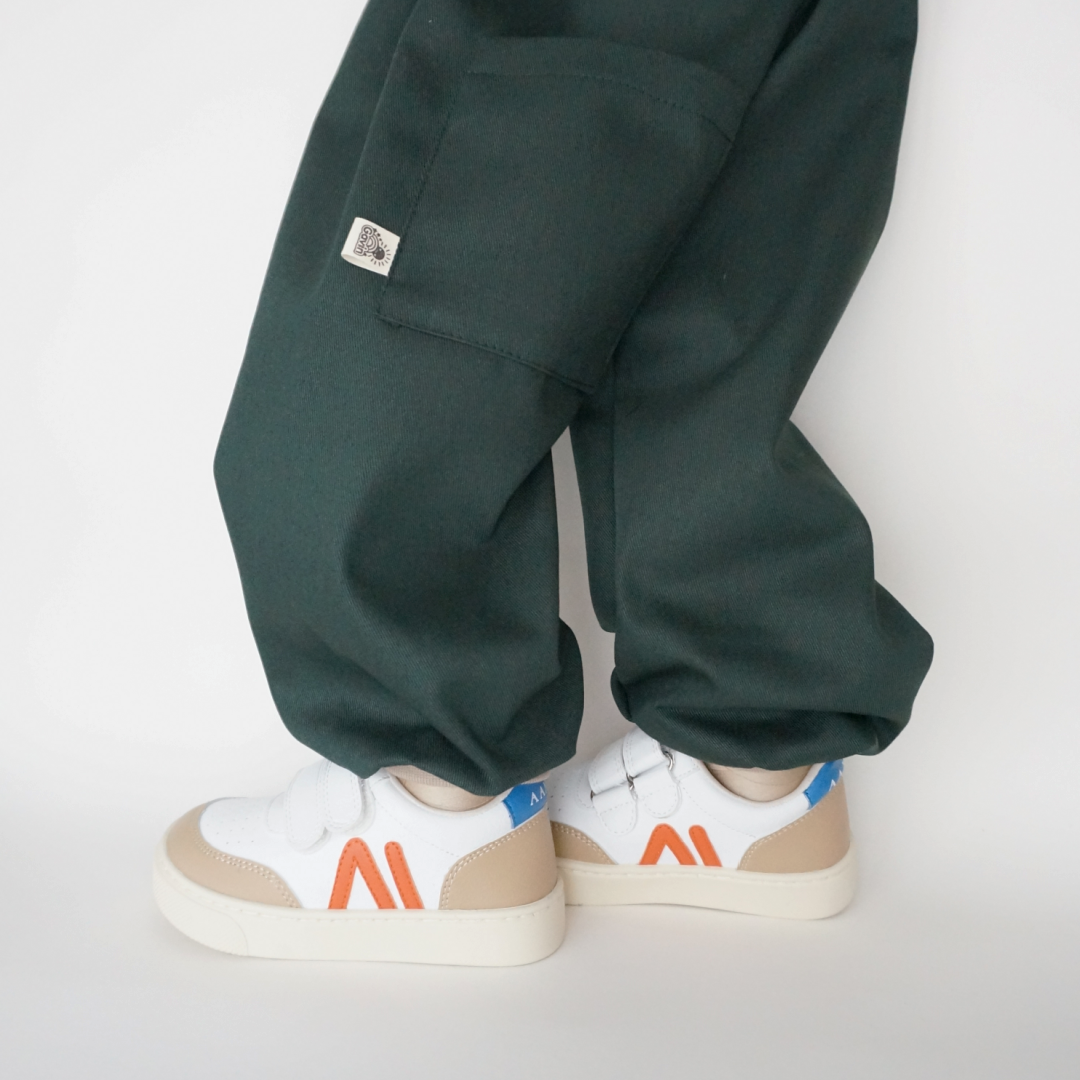 Gavin - bukser med baglomme - grøn