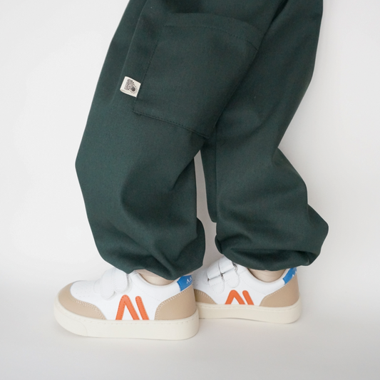 Gavin - bukser med baglomme - grøn