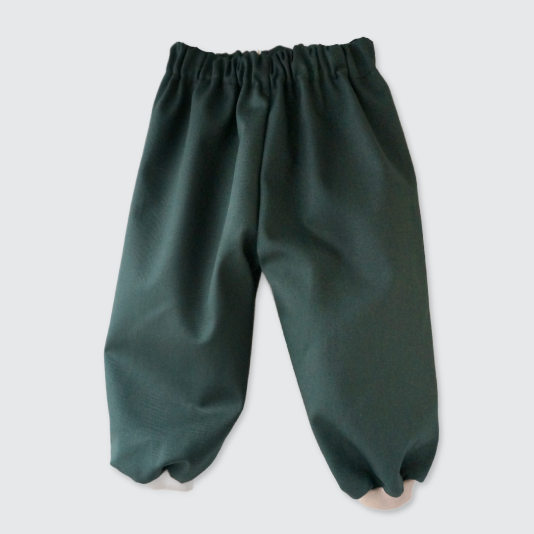 Gavin - bukser med baglomme - grøn