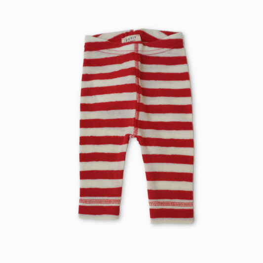 By basics - leggings - raw white/coral