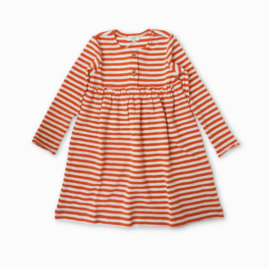 By basics - kjole - raw white/soft orange