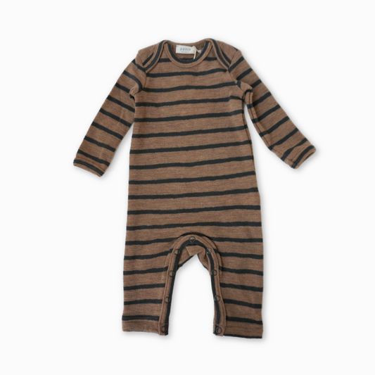 By basics - heldragt -  light camel mel/black coffee