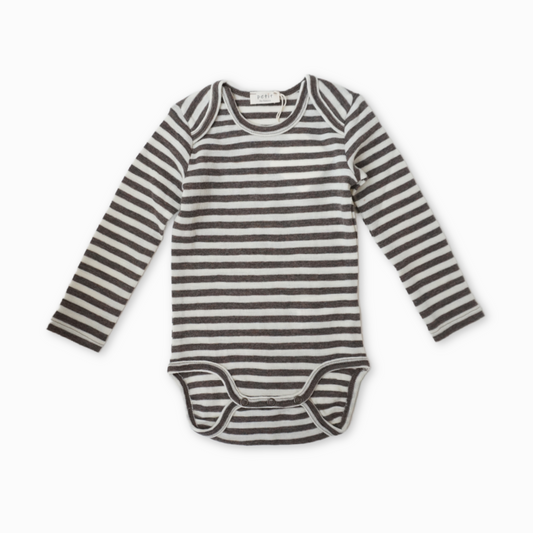 By basics - body - raw white/earth melange