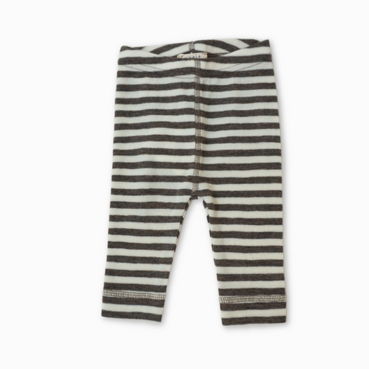 By basics - leggings - raw white/earth melange