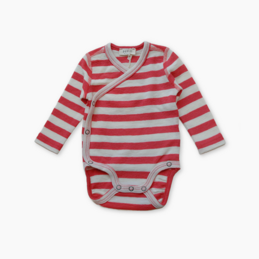By basics - slå-om body - white/coral