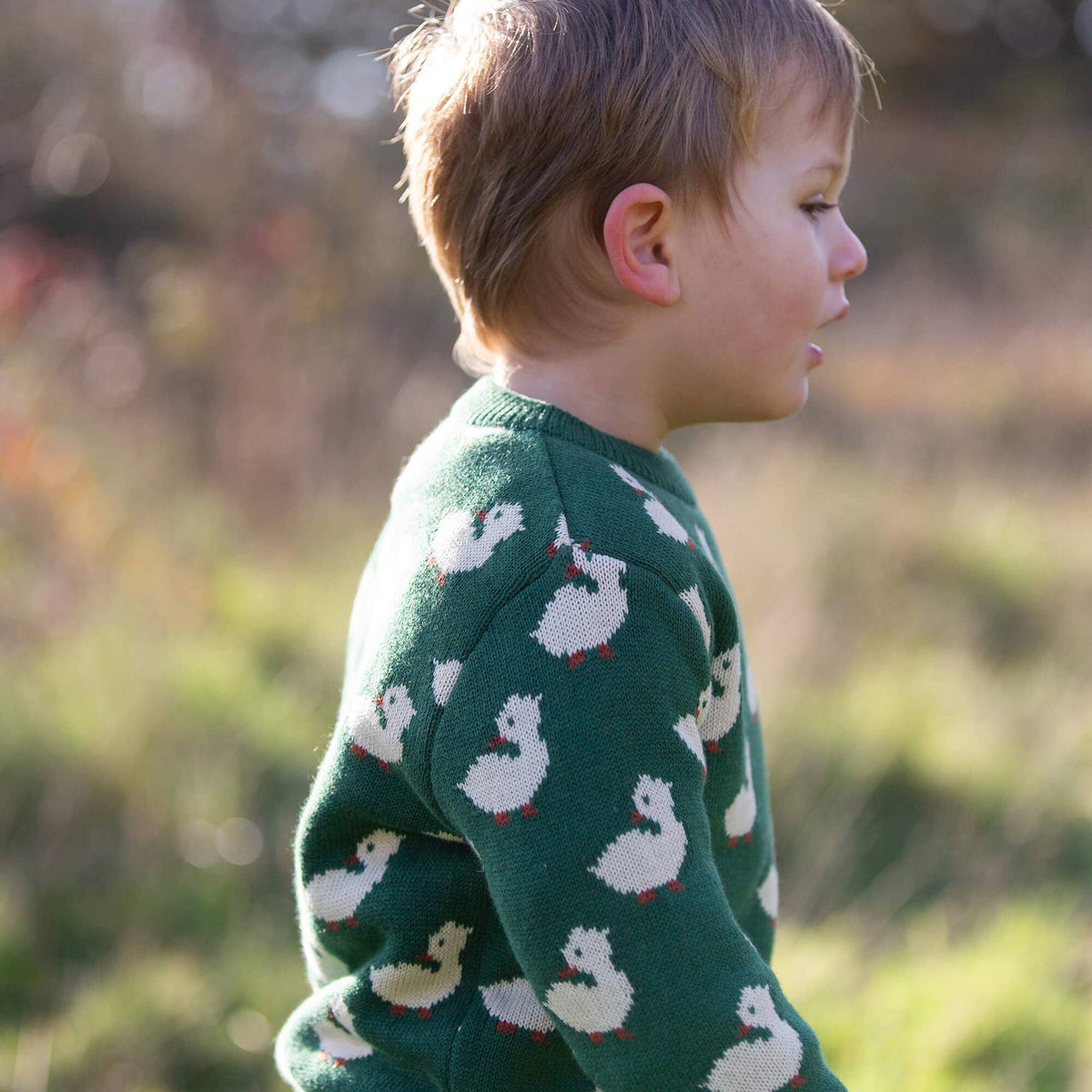 Little Green Radicals - strikbluse - oliven