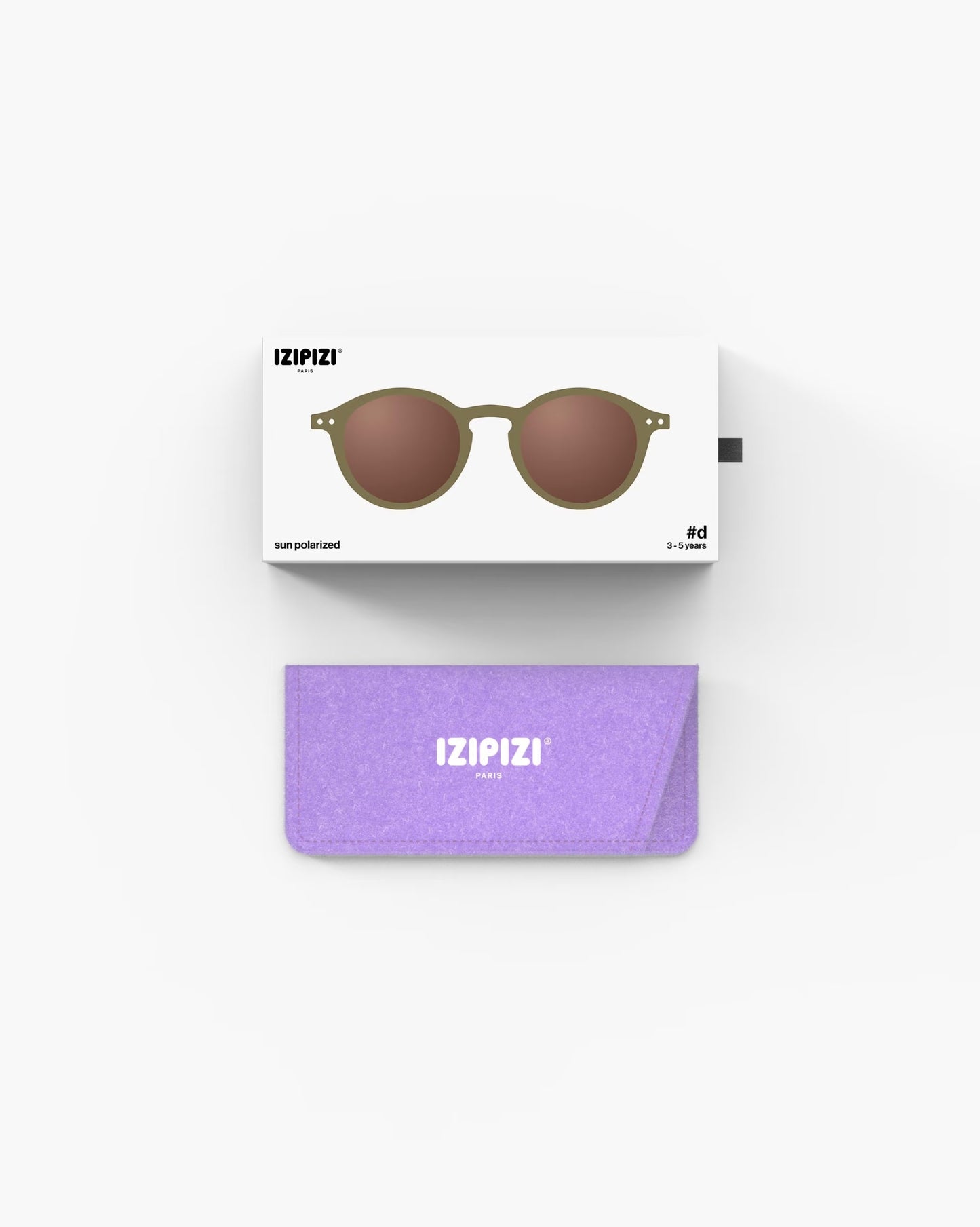 izipizi - solbriller - Glossy Kaki 0-3 år