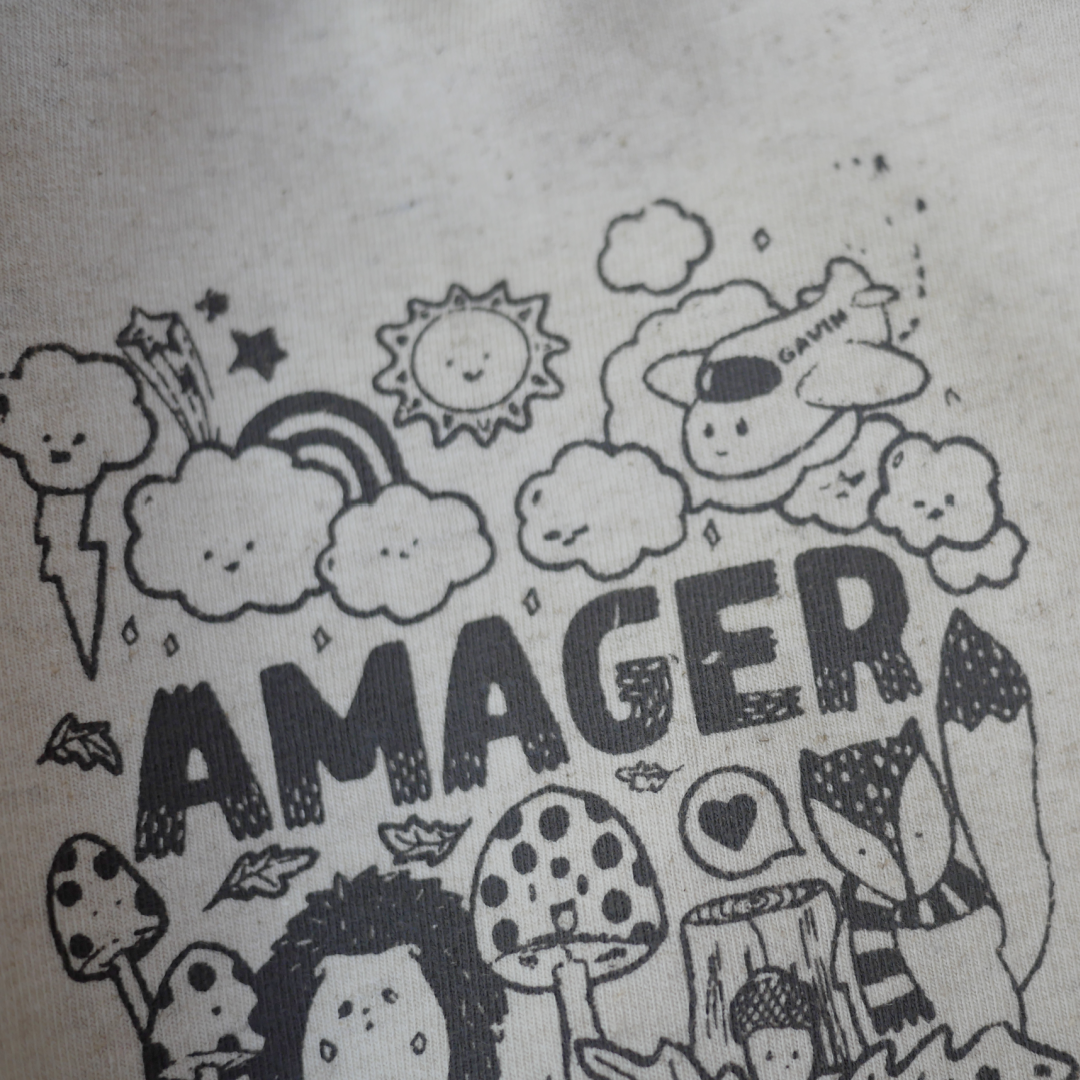 Gavin - Amager sweatshirt - ecru