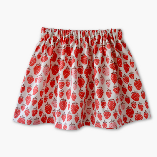 Gavin - nederdel - jordbær