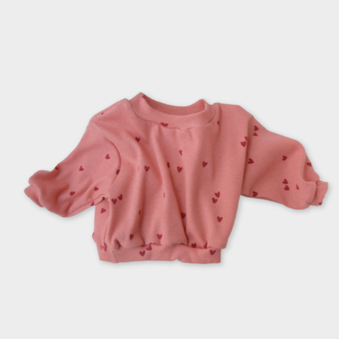 Gavin - sweatshirt - hjerter