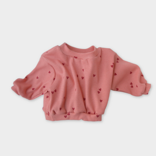 Gavin - sweatshirt - hjerter