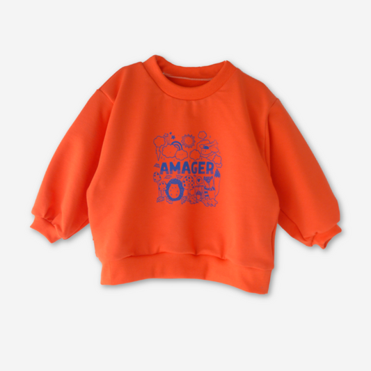 Gavin - Amager sweatshirt - orange