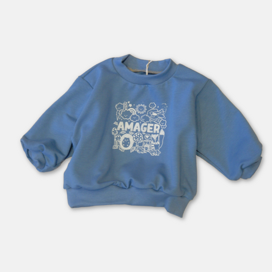 Gavin - Amager sweatshirt - blå