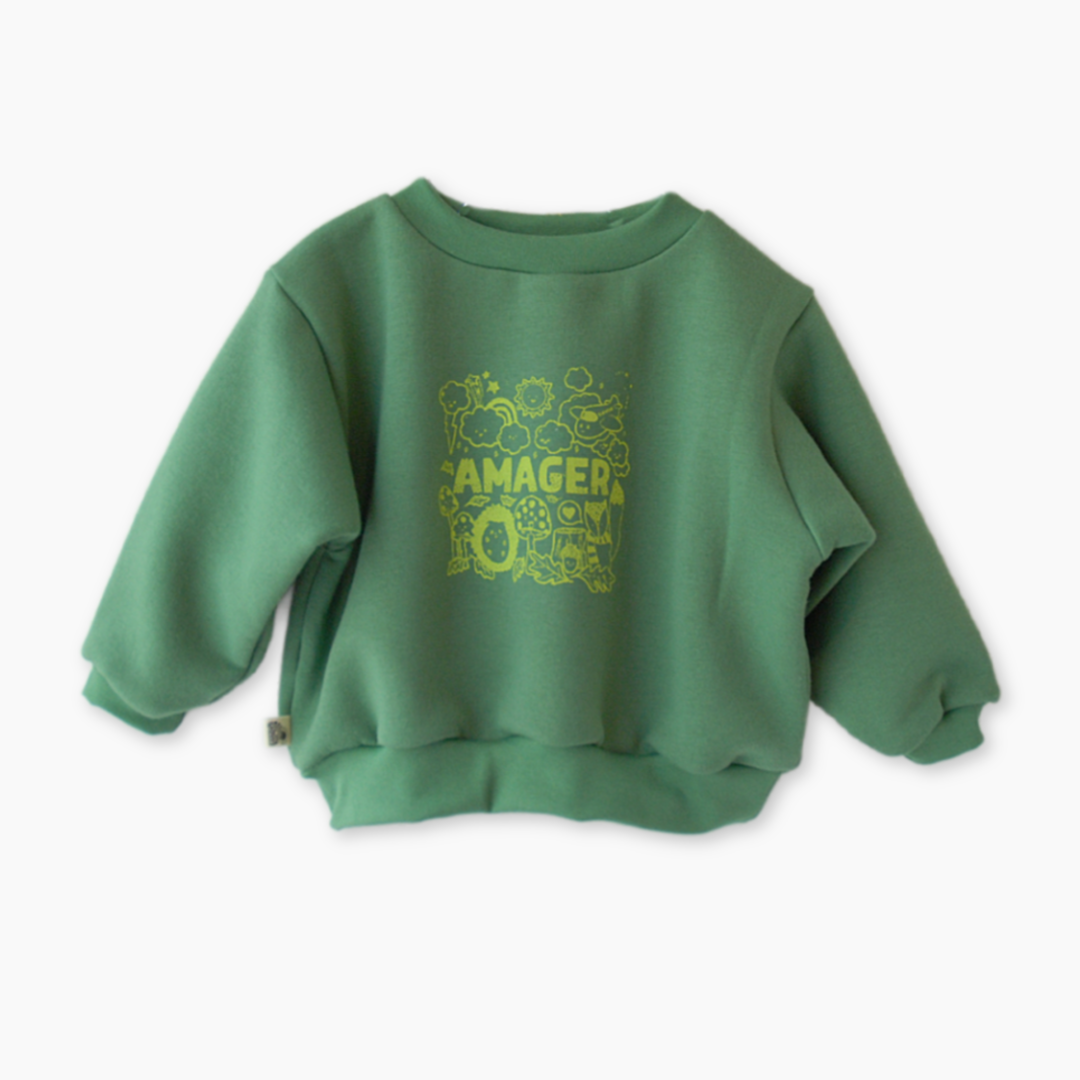 Gavin - Amager sweatshirt - grøn