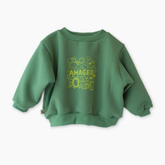 Gavin - Amager sweatshirt - grøn
