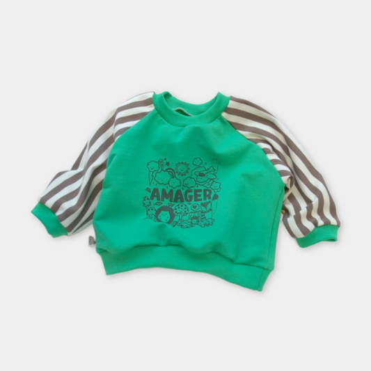 Gavin - Amager sweatshirt - grøn