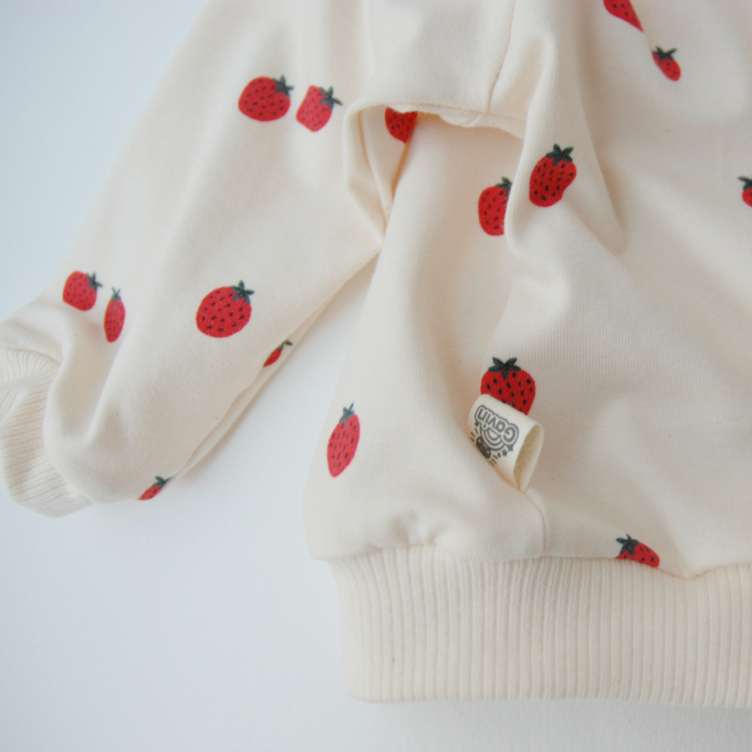 Gavin - sweatshirt - jordbær