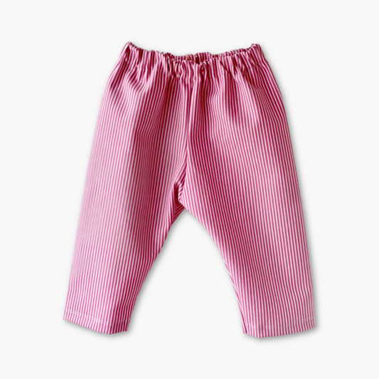 Gavin - bukser - pink og hvid stribet
