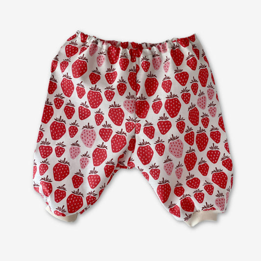 Gavin - bukser med rib - jordbær