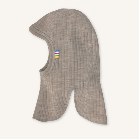 Joha - 2-lags uld elefanthue - sesame melange