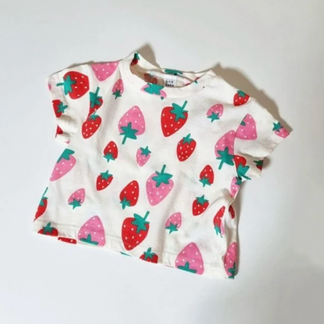 T-shirt - jordbær