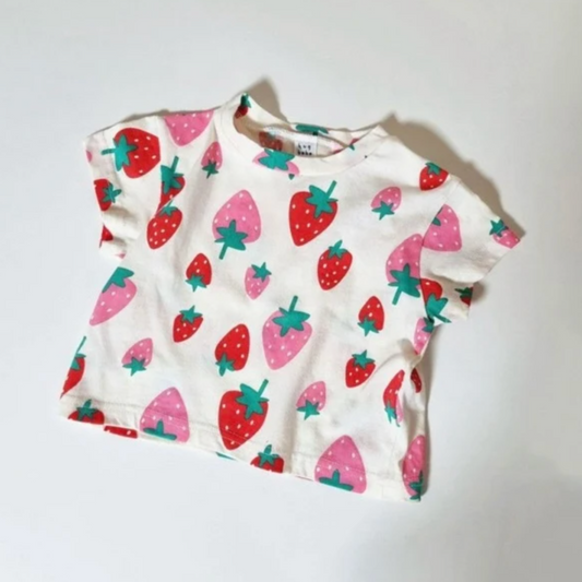 T-shirt - jordbær
