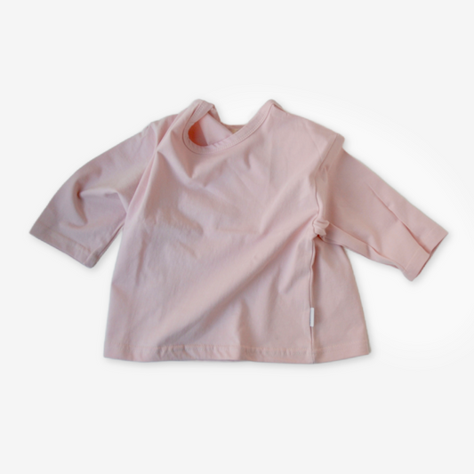 T-shirt med lange ærmer - lyserød