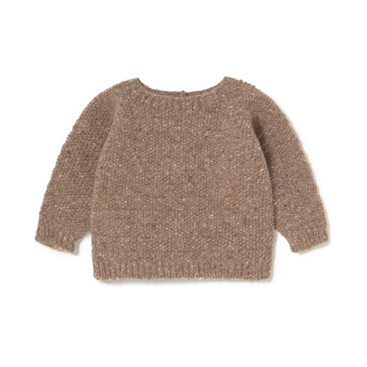 Li & me - sweater - brownie