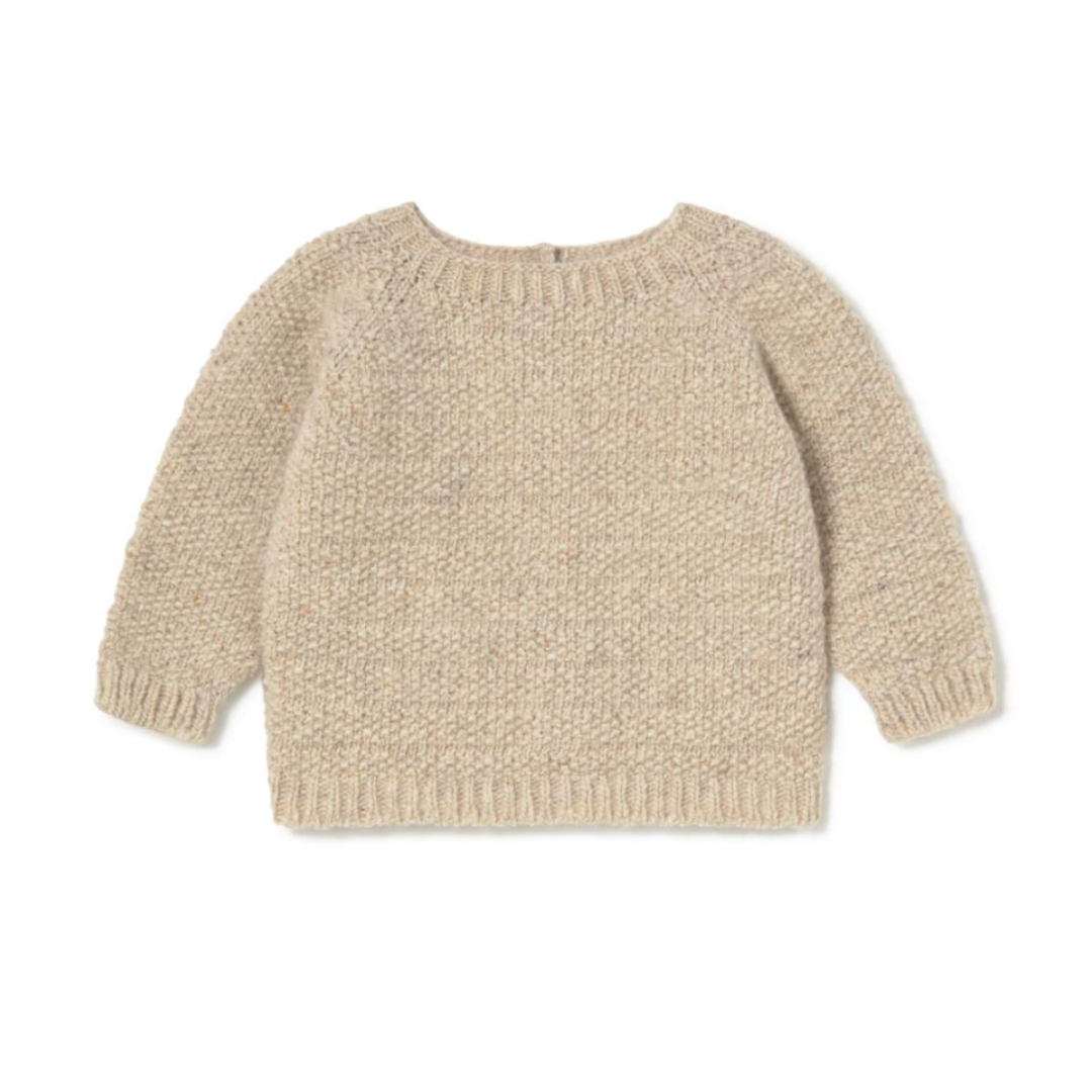 Li & me - sweater - oat